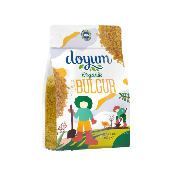 البرغل العضوي الخشن